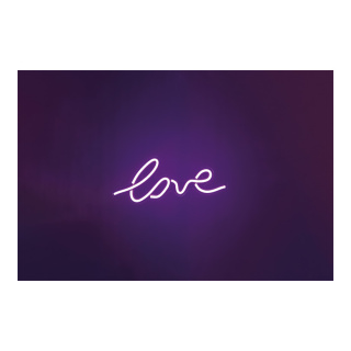 LED lettering "love" with eyelets to hang - Material: for indoor use 2m power cord - Color: pink - Size: 45x18cm