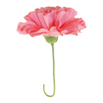 Parasol-tête de fleur en mousse  Color: rose Size:...