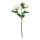 Rose 3-fois, avec fleur et 2 bourgeonners, artificiel     Taille: 46cm    Color: crème/vert