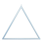 Metal frame triangular with hanger - Material: to...