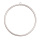 Metal frame circular with hanger - Material: to decorate - Color: silver - Size: Ø 30cm