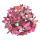 Boule papillons avec cintre, en papier     Taille: Ø 28cm    Color: rose