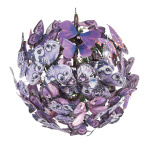 Boule papillons avec cintre en papier Color: lila Size:...