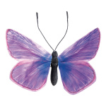 Papillon en papier     Taille: H: 30cm    Color: lila
