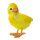 Duckling standing, made of styrofoam     Size: H: 12cm    Color: yellow