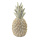Ananas en résine synthétique     Taille: H: 33cm, Ø: 15cm    Color: or