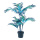 Palm in pot - Material: artificial - Color: blue/green - Size: 90cm
