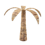 Palme, aus natürlichem Flechtmaterial, Größe: Ø=68cm...