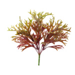 Seagrass bush artificial 37cm Color: red/green
