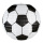 lantern »football« made of paper     Size: Ø60cm    Color: black/white
