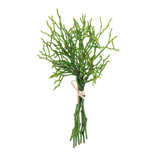 Bouquet de fleurs de myrtilles 7-fois artificiel Color: vert Size: 24cm
