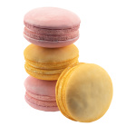 Macarons set de 4, en mousse dure     Taille: Ø...