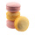 Macarons set de 4, en mousse dure     Taille: Ø 10cm    Color: rose/orange