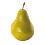 Pear artificial     Size: 9x7x7cm    Color: green