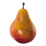 Pear artificial     Size: 9x7x7cm    Color: dark red