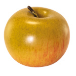 Pomme artificiel  Color: jaune Size: 8x8x7cm