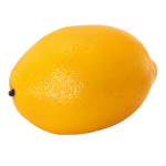 Lemon artificial 10x7x7cm Color: yellow