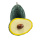 Avocado, 1 1/2 St., Größe: H=12cm Farbe: grün