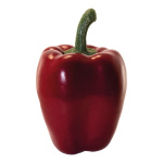 Paprika, künstlich, Größe: 12x8x8cm Farbe: rot