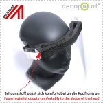 Gesichtsschutz aus PET + Aufdruck - Made in Austria (Erwachsene) VPE=28Stk.
