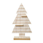 Wooden tree with shelves - Material: with wooden foot -...