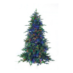 Sapin avec 500 LEDs couleur 2538 tips mix PE/PVC avec...