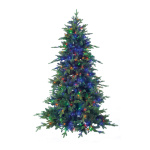 Sapin avec 500 LEDs couleur 3842 tips mix PE/PVC avec...