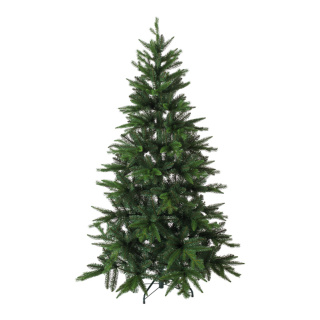 Noble fir 1401 tips PE/PVC-Mix - Material: with metal stand - Color: green - Size: 210cm X Ø ca. 120cm