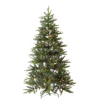 Noble fir with 500 LEDs 994 tips 500 LEDs PE/PVC-Mix -...