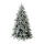 Noble fir snowed - Material: 994 tips PE/PVC-Mix - Color: green/white - Size: 180cm X Ø ca. 100cm