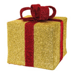 Geschenkbox klappbarer Holzrahmen, Bezug aus Polyester,...