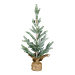 Christmas tree snowed in jute bag - Material: 100%...