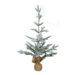 Christmas tree snowed in jute bag - Material: 100%...