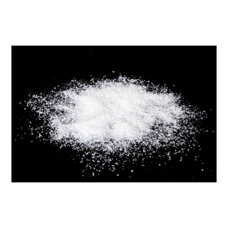 1kg artificial snow very fine - Material:  - Color: white - Size: Ø 05mm