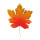 Maple leaf artificial - Material: in polybag - Color: autumnal - Size: 80x60cm