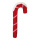 Candy stick with hanger - Material:  - Color: red/white - Size: H: 58cm X B: 23cm