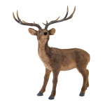 Deer standing - Material:  - Color: brown - Size: 83x40x92cm