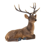 Deer lying - Material:  - Color: brown - Size: 61x38x61cm
