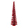 Sapin en fil de métal  Color: rouge Size: H: 60cm X Ø 14cm