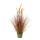Reed grass bundle in metal pot - Material: made of plastic - Color: orange - Size: 90cm