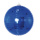 Spiegelkugel aus Styropor, mit Spiegelplättchen     Groesse:Ø15cm    Farbe:blau