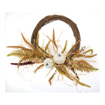 Wheat wreath natural material - Material:  - Color:...