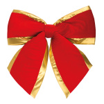 Velvet bow with golden edge - Material:  - Color:...