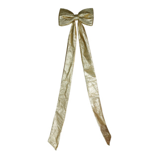 XXL Glitter bow  - Material:  - Color: gold - Size: 160x45cm