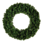 Noble fir wreath deluxe with 440 tips - Material: flame...