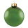 Boule de Noel en verre 6pcs./blister brillant Color: vert Size: Ø 6cm