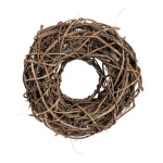 Wreath made of wooden twigs - Material:  - Color:...