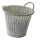 Bucket with handle - Material:  - Color: grey - Size: Ø 21cm