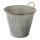 Bucket with handle - Material:  - Color: grey - Size: Ø 31cm
