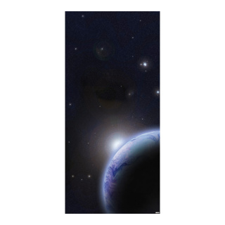 Banner "space" fabric - Material:  - Color: multicoloured - Size: 180x90cm